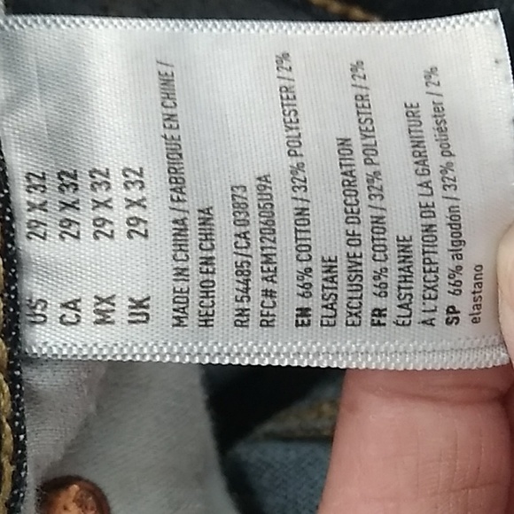 SALE! American Eagle Outfitters Flex 4 Original Straight Jeans 29/32 (BX29) - Picture 11 of 16